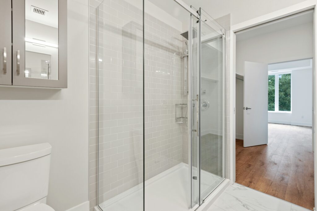 NYC Bathroom Glass Shower Installation